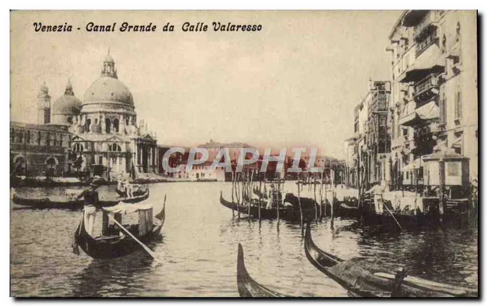 Venedig - Großer Kanal von Galle Valaresso - Vorderseite