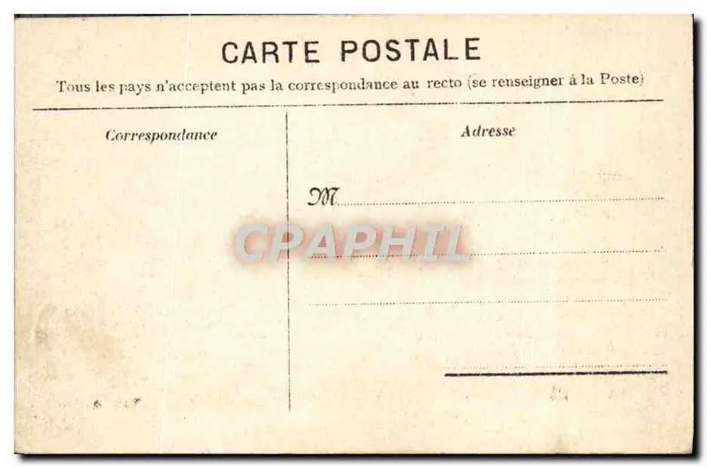 Genebra - Jardim Inglês — Fonte — Charnaux Frères & C°, Genebra, n° 453 II C - Verso