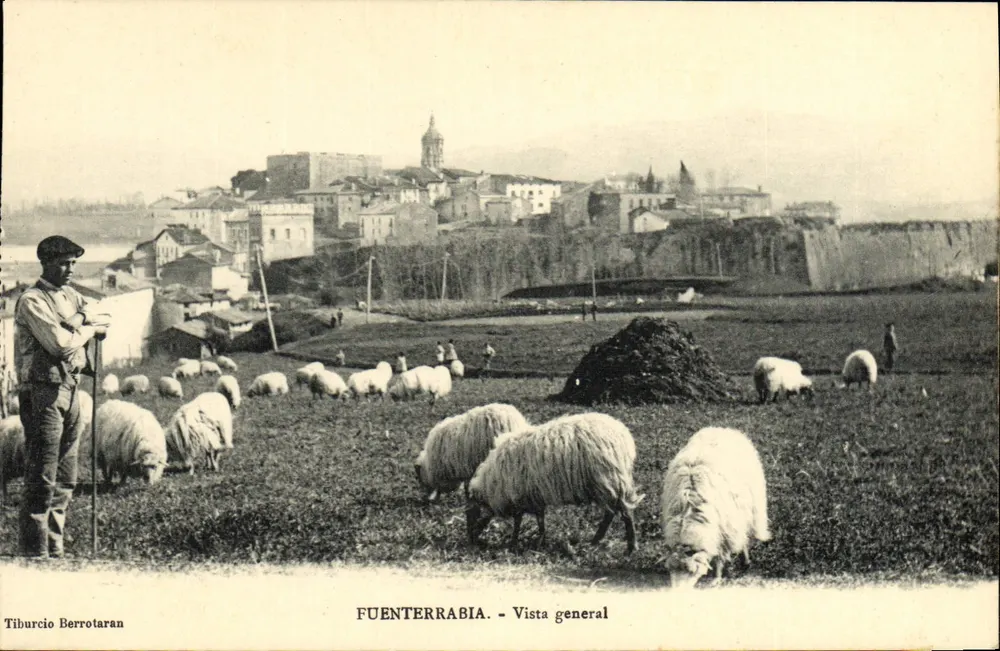 Fuenterrabía - Algemene uitzicht — Tiburcio Berrotaran - Voorkant