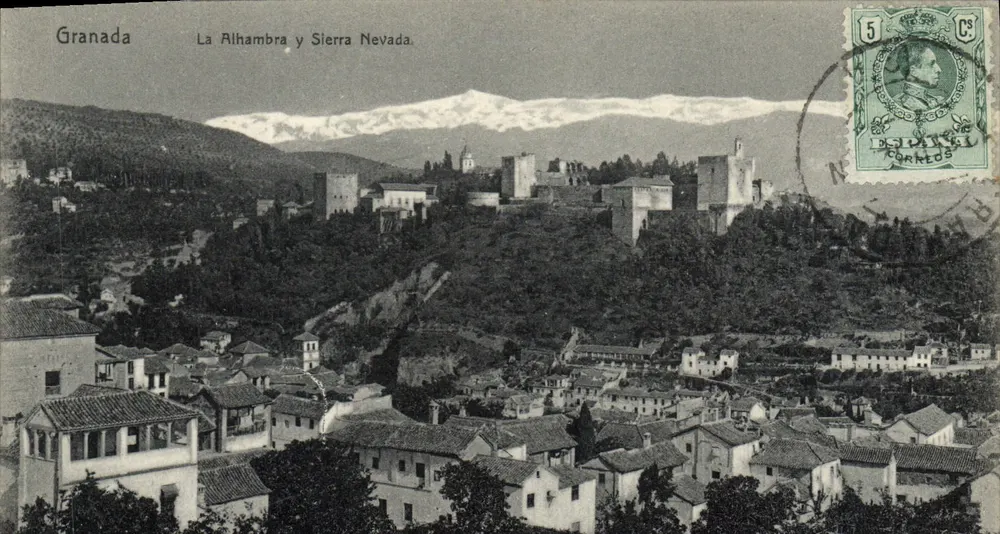 Granada — A Alhambra e Sierra Nevada — Edição 10, Série 484 - Frente