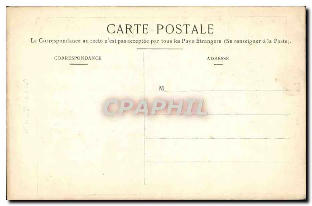 Oásis de Djemmâa — Jogo da Courra — Carta postal - Verso