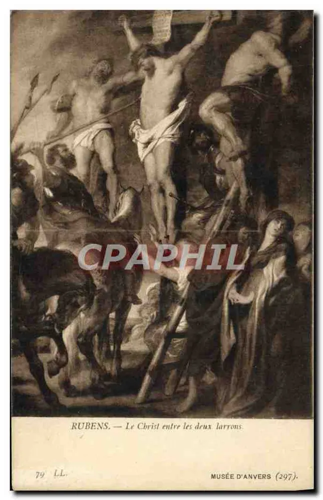 Rubens — Der Christus zwischen den beiden Dieben — Museum von Antwerpen (297) - Vorderseite
