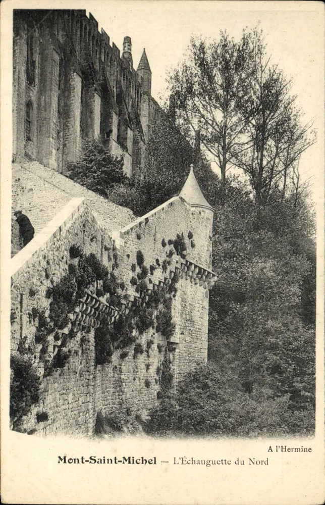 Mont-Saint-Michel — Die Nordwarte — Bei der Hermine - Vorderseite