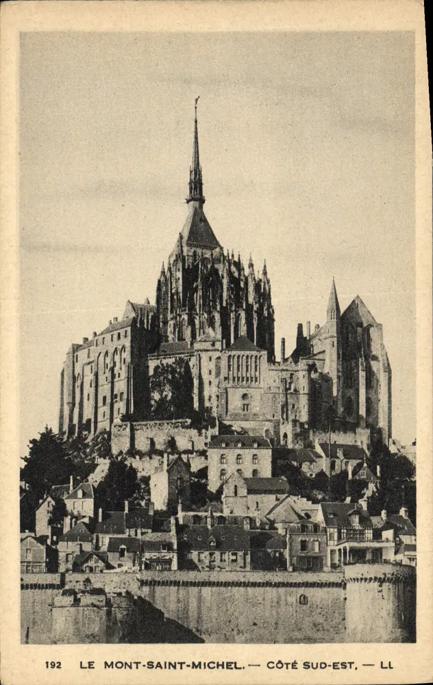 Monte-Saint-Michel — Lado Sudeste — LL - Frente