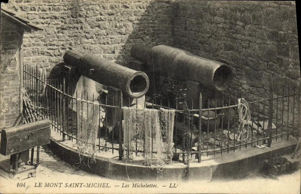 O Mont Saint-Michel — As Michelettes — LL. — N° 104 - Frente