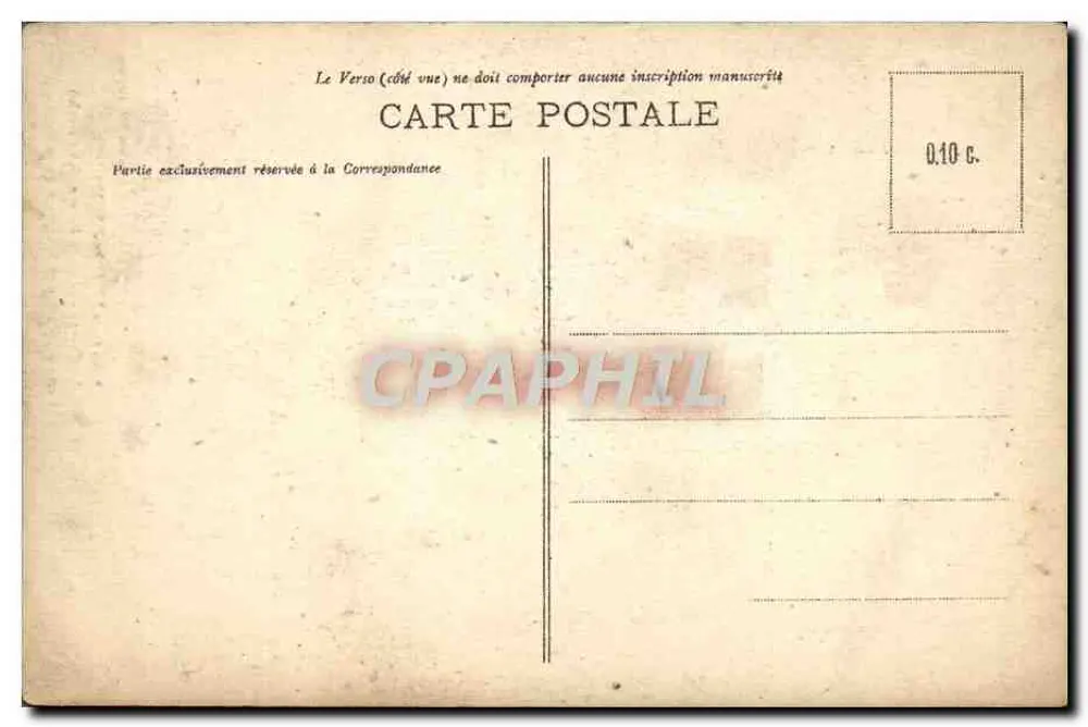 La Crypte des Gros Piliers — Mont-Saint-Michel — Laurent-Nel, Rennes, n°391 - Verso