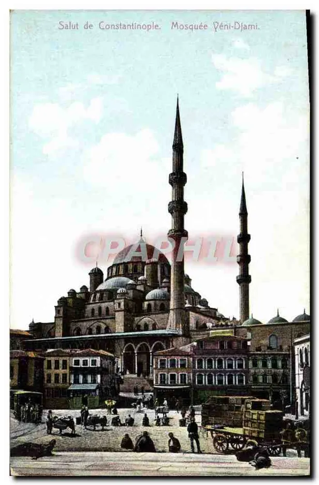 Konstantinopel — Moschee Yeni Djami - Vorderseite