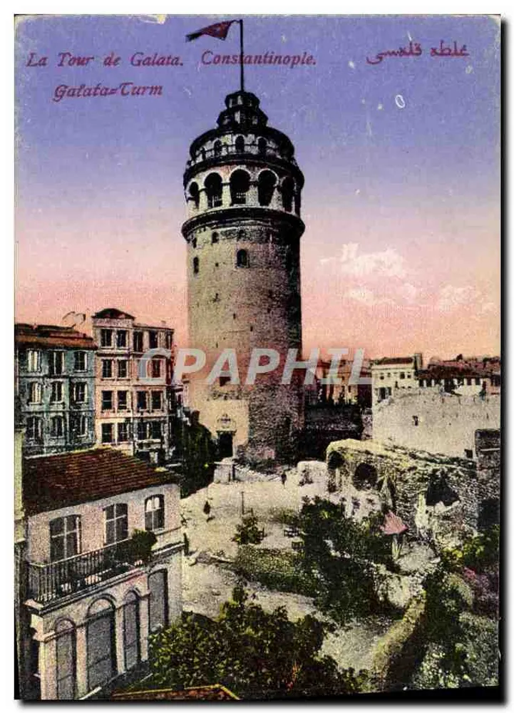 Galata-Turm — Konstantinopel — Galata-Turm — n°79 - Vorderseite