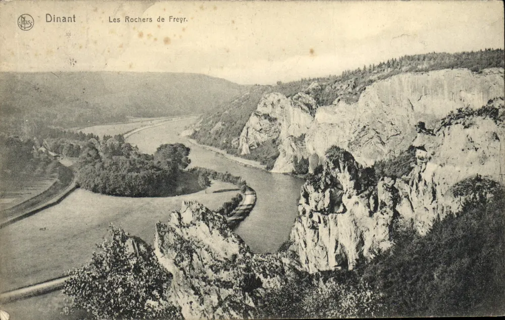 Dinant — Os Rochos de Freyr — Éd. Rels, Bruxelas, Série 83 - Frente