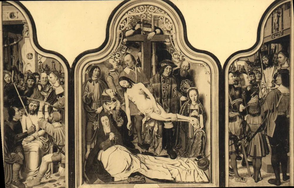 A Paixão — O Mestre de Oultremont 1475-1555 — NELS Edição D. n°320 - Frente