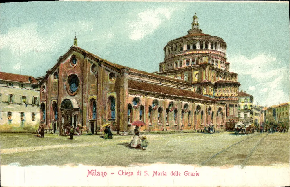 Milano - Chiesa di S. Maria delle Grazie — n° de série non visible - Recto