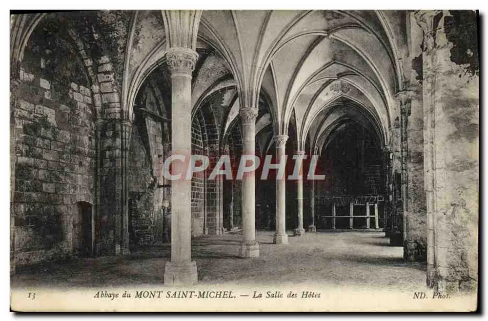 Abtei Mont Saint-Michel — Die Gästezimmer — ND. Phot. - Vorderseite