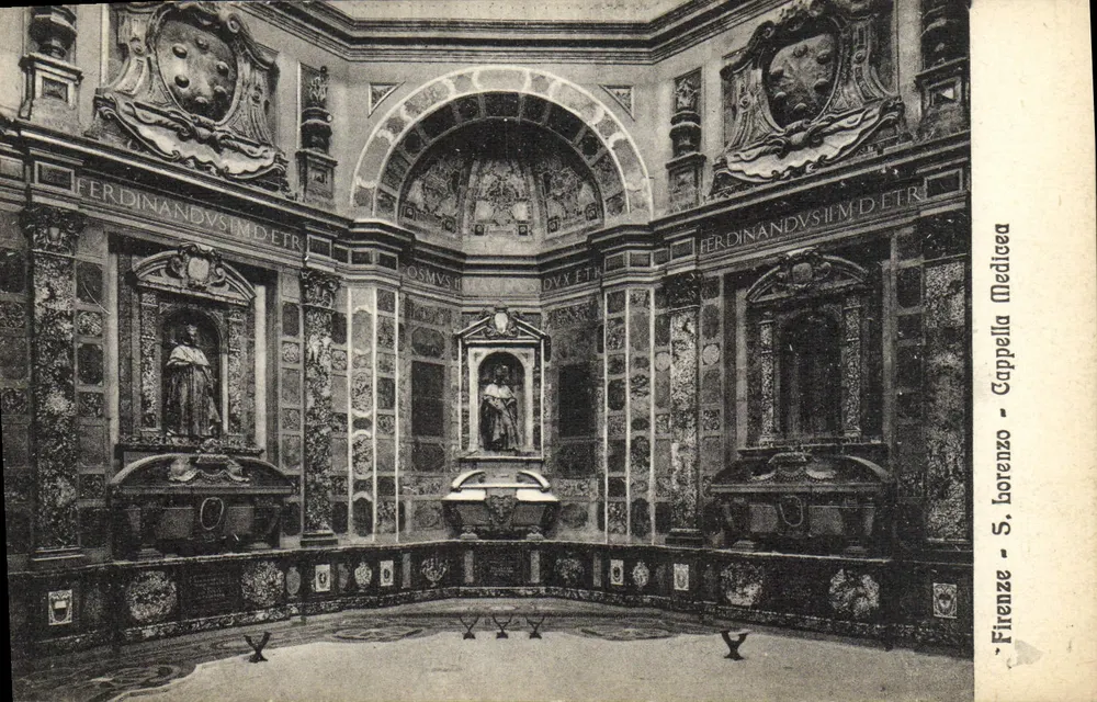 S. Lorenzo - Capela Médicea - Florença — editor S. Lorenzoni - Frente