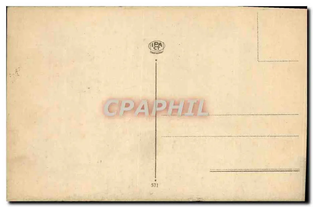 Konstantinopel — Ansicht von Mezar Bournou Bospore — IPAC - Rückseite