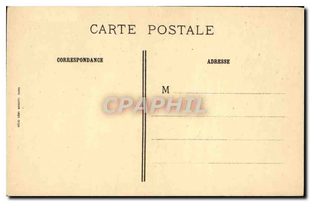 Victoire — Marbre gréco-romain — J.-E. Bulloz, Éditeur, n° 22604 - Verso