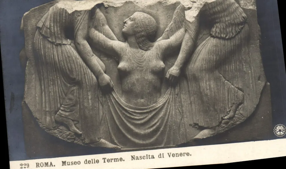 Nascita di Venere — Musée des Thermes — N.P.G. n° 229 - Recto