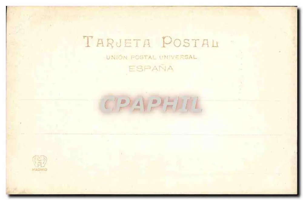 Sevilla — Portal des Bischofspalastes — Hausser y Menet, n° 678 - Rückseite