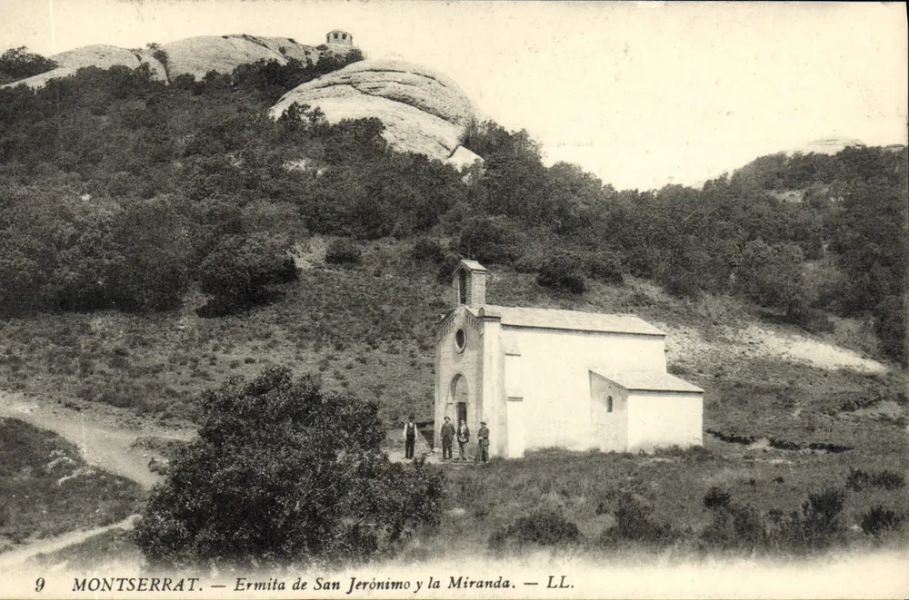 Montserrat — Herberg van San Jerónimo en la Miranda — LL. - Voorkant