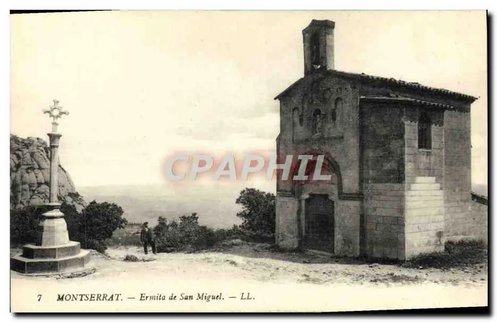 Montserrat — Ermita de San Miguel — LL. - Frente