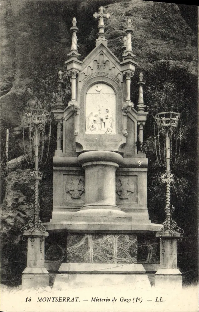 Montserrat — Misterio de Gozo (1º) — LL. - Awers