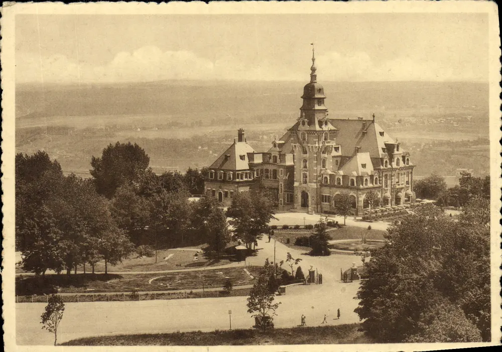 Château de Namur (Citadelle) — Vue panoramique — Édition Em. Thill, Bruxelles - Recto