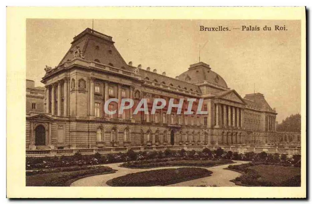 Brussel — Koninklijk Paleis - Voorkant