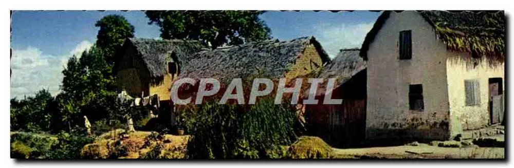 Vila Típica — Tananarive — Edições da Livraria de Madagascar (Cliché Soublie) - Frente