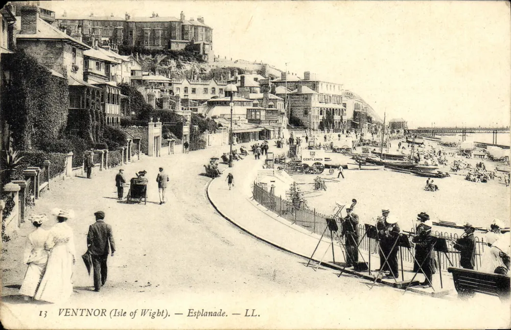 Ventnor (Isle of Wight) — Esplanade — LL. — Éditeur LL. - Frente