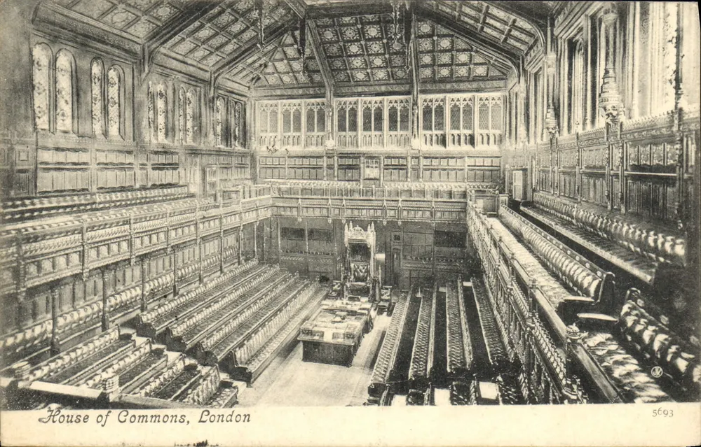 House of Commons, London — Valentin's Series n°5693 - Recto