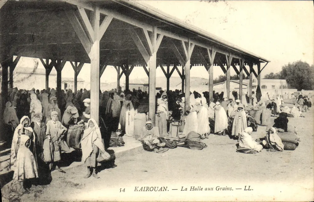 Kairouan — Der Getreidemarkt — LL. n°54 - Vorderseite
