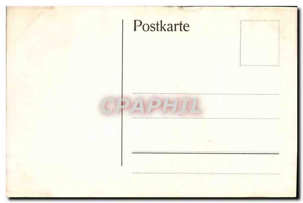 Silhouette d'une femme — exposition jubilaire Mannheim 1907 — Willy Piesker, Silhouettenkünstler - Verso
