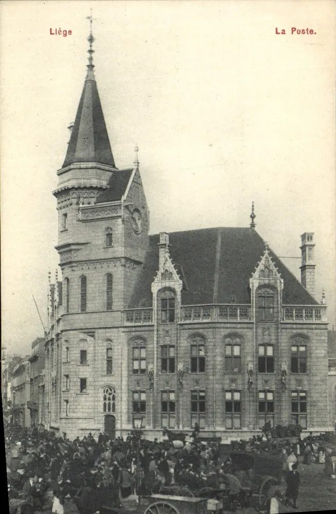 Liège — A Posta — Editor R. Dumont, Liège - Frente
