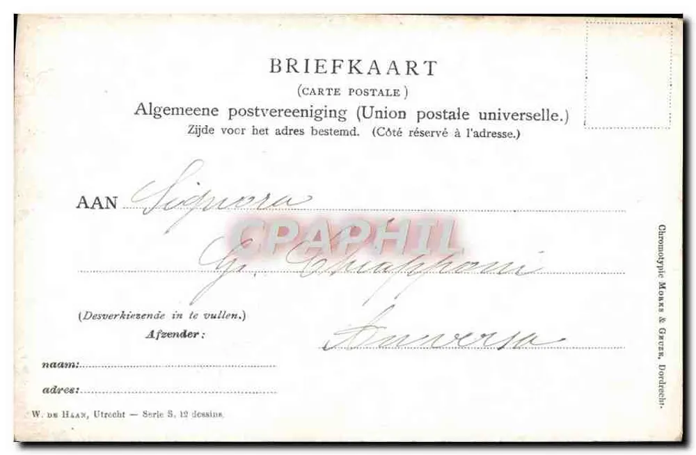 O Tyrol — Paisagem de montanha com jovem casal em traje tradicional — Jak Ciersterhauer - Verso