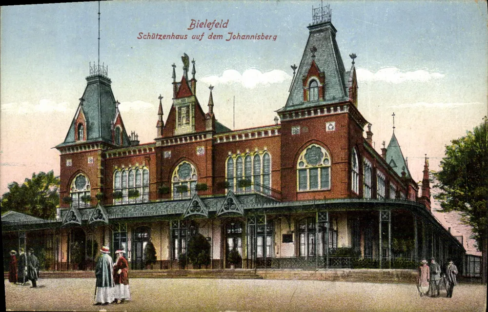 Bielefeld — Schützenhaus auf dem Johannisberg — Trinks & Co., G.m.b.H., Leipzig, Nr. 2 - Recto