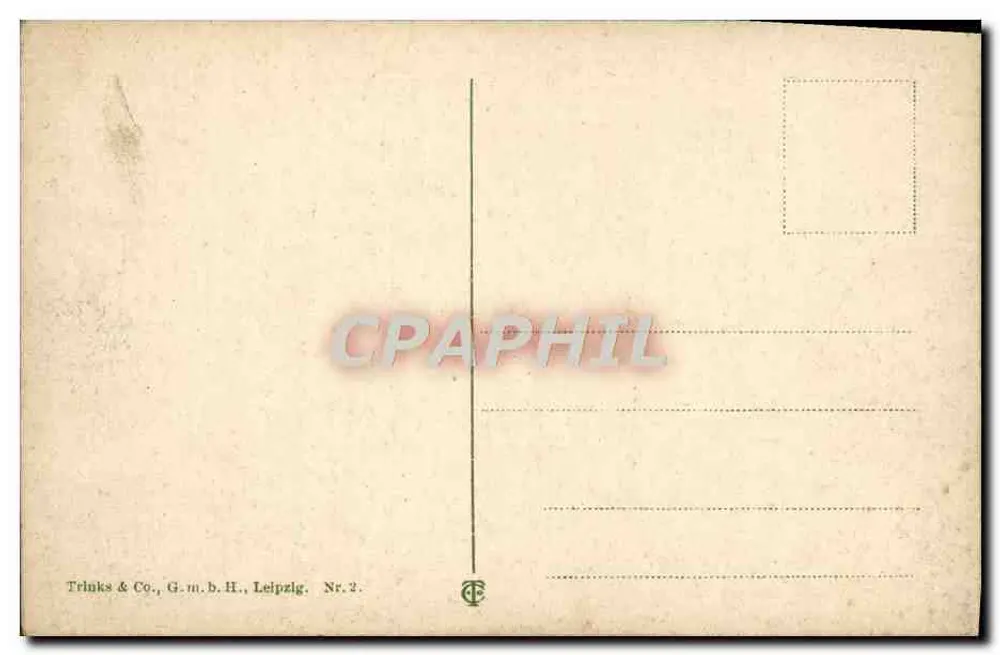 Bielefeld — Schützenhaus auf dem Johannisberg — Trinks & Co., G.m.b.H., Leipzig, Nr. 2 - Verso