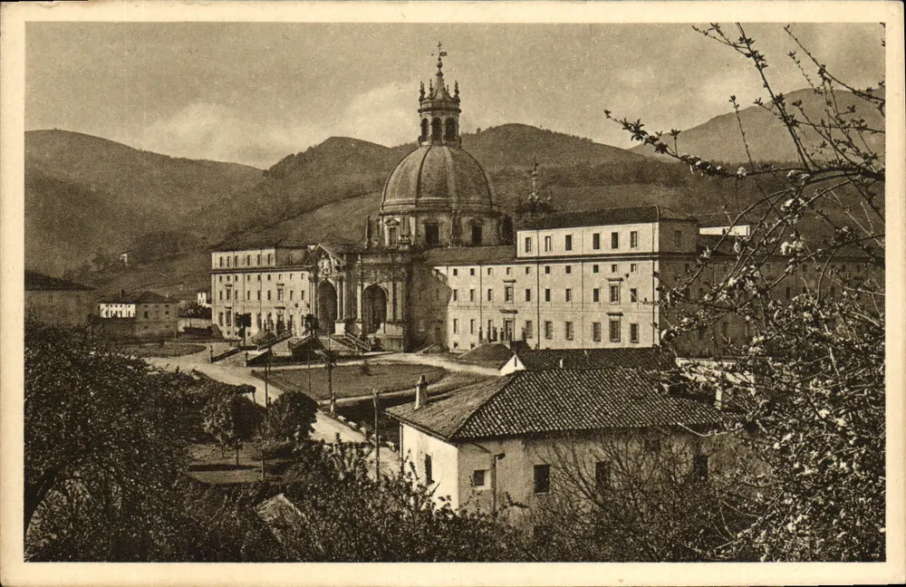 Santa Casa van Loreto — Algemene uitzicht op het klooster — Uitgave J. Irazu, Loyola - Voorkant