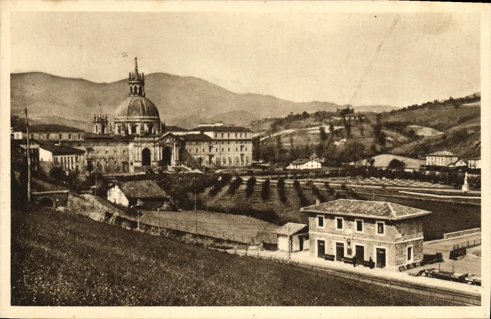 Loyola — Allgemeiner Blick auf die Basilika — Prop. Vicente Gubart - Vorderseite
