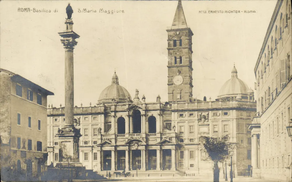 Roma - Basílica de Santa Maria Maior — Ernesto Richter, N°13 - Frente