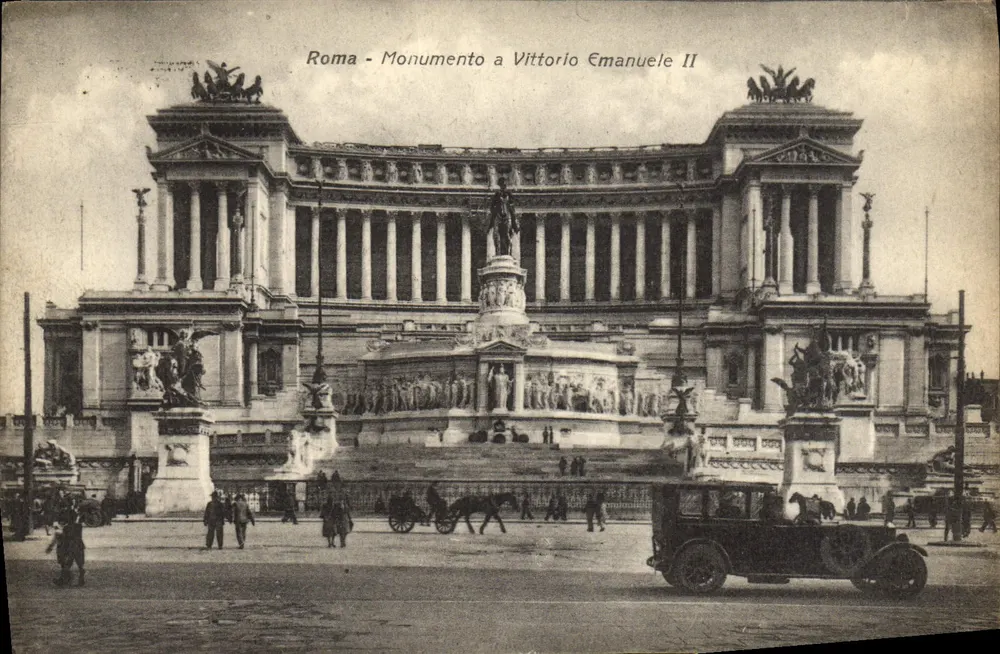Roma - Monumento a Vittorio Emanuele II — Enrico Verdesi, n° 3886 - 12 - Frente