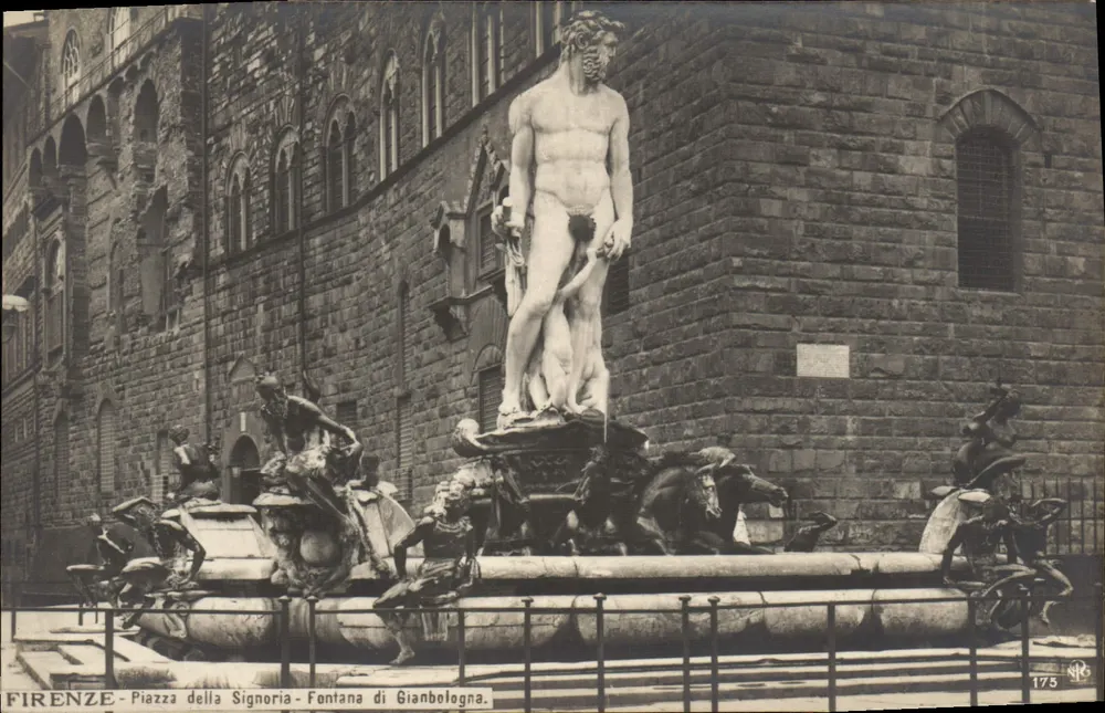 Florenz - Piazza della Signoria - Fontana di Gianbologna — NRS, n° 175 - Vorderseite