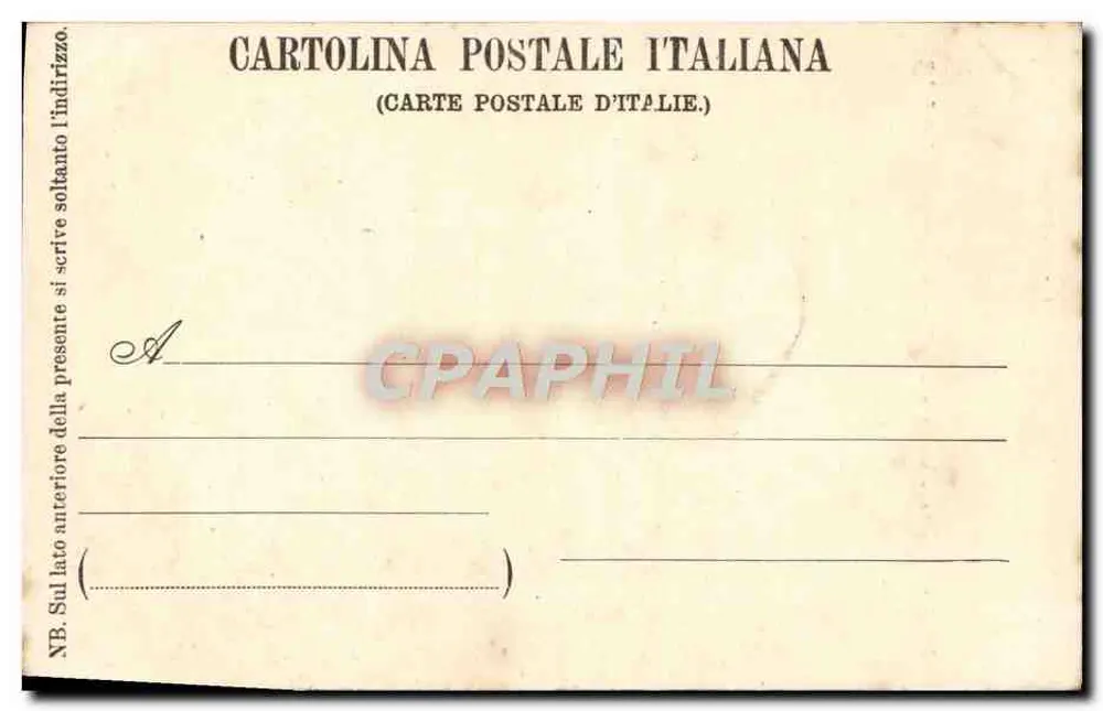 Florencio — A própria pintora — Rapp. A. Pozzoli, Lugano-Milano, n°76 - Verso