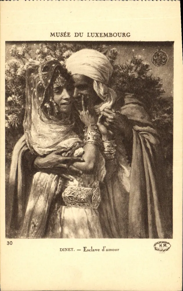 Escrava do amor — Museu do Luxemburgo — H.M. n°30 - Frente