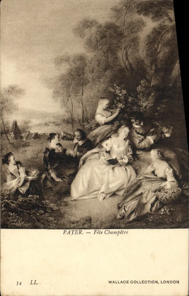 Vater — Landpartie — Wallace Collection, London - Vorderseite