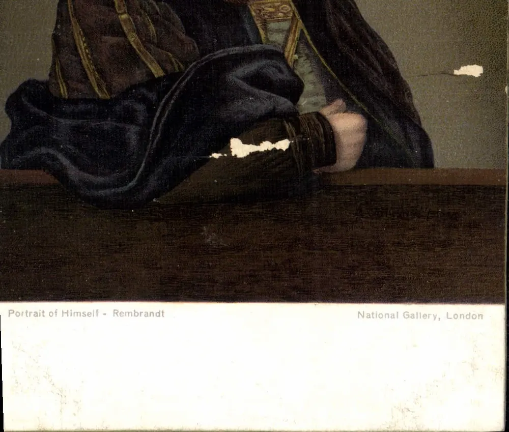 Selbstporträt — Rembrandt — National Gallery, London — Misch & Co. - Vorderseite