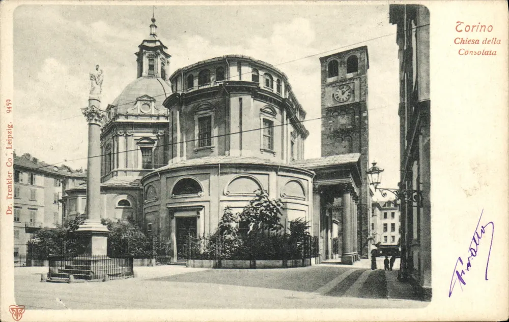 Corino - Igreja da Consolata — Dr. Trenkler Co. Leipzig, n° 9459 - Frente