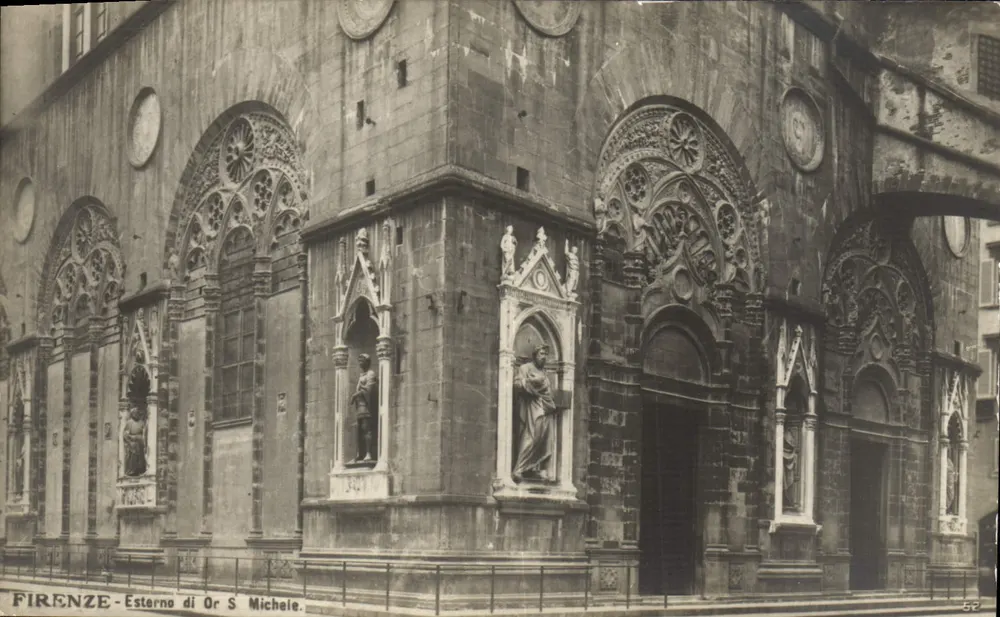 FIRENZE - Externo de Or S Michele — N.P.C. n° 52 - Frente