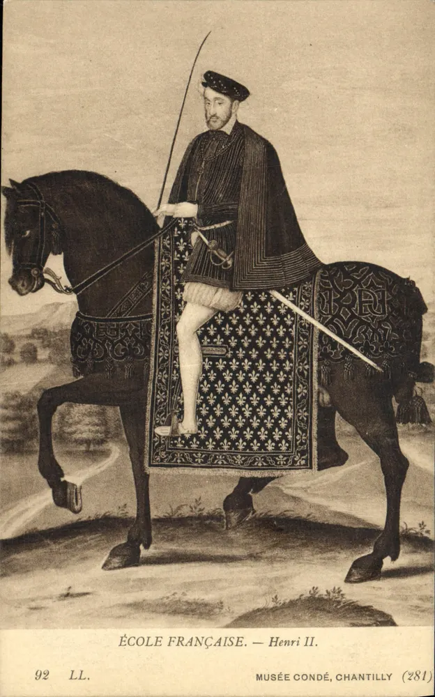 Henri II — Französisch Schule — Musée Condé, Chantilly (281) - Vorderseite