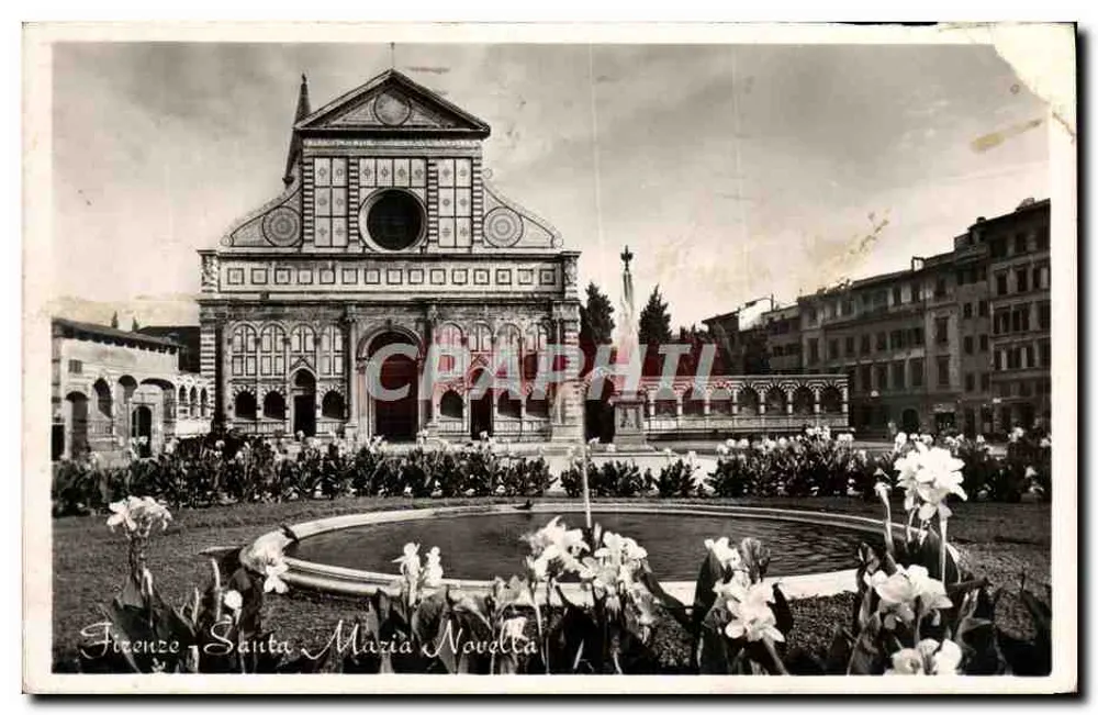 Firenze - Santa Maria Novella — éditeur Innocenti in Firenze - Awers