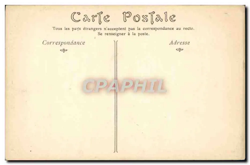 Interior da prefeitura de Bourges — detalhes escultóricos — editor ND, n°18 - Verso