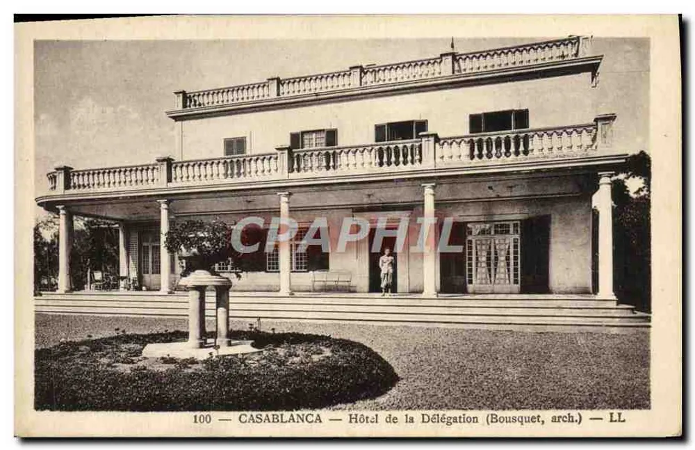 Casablanca — Hotel da Delegação (Bousquet, arq.) - Frente